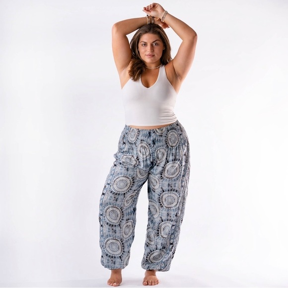 NWT Women's Santa Barbara Beach / Yoga / Harem Pants - Picture 5 of 5